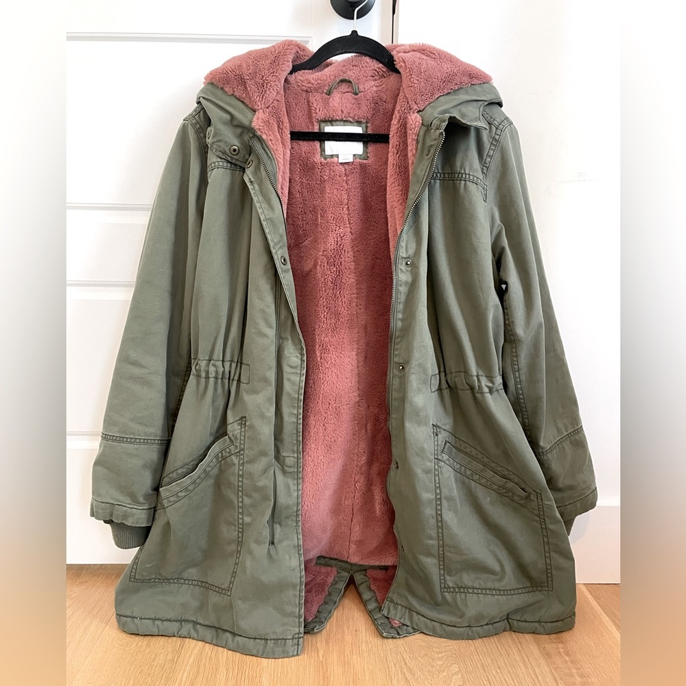 Old Navy Faux Fur Parka
